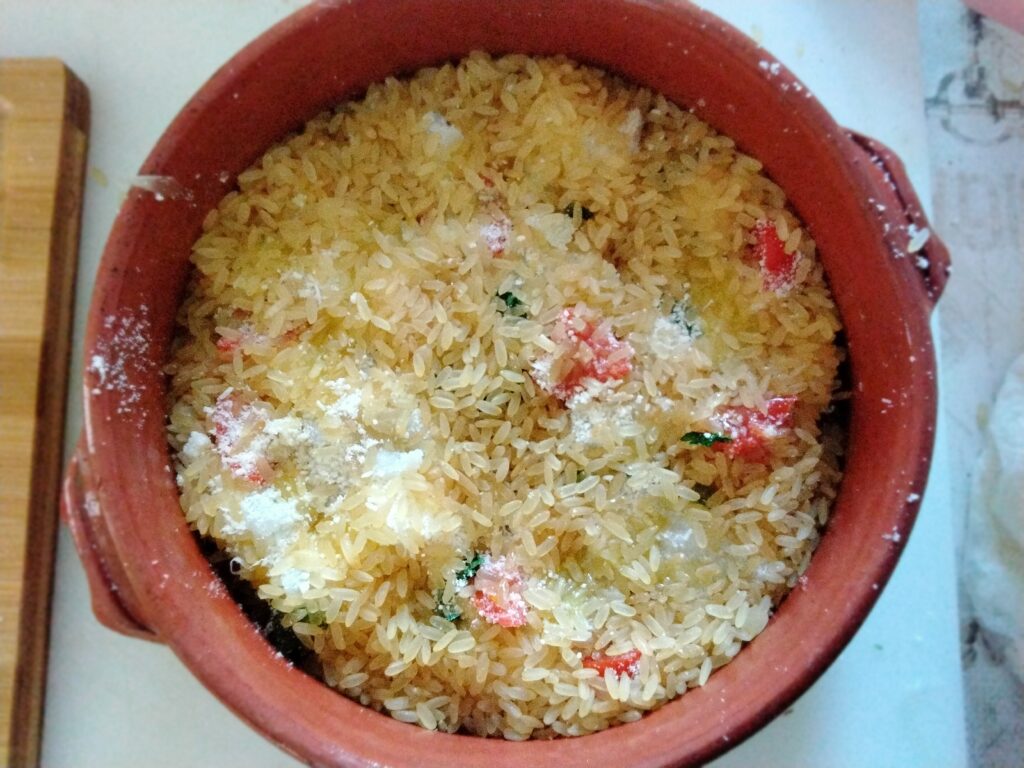 secondo strato tiella