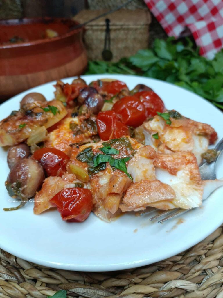 Baccalà a tiestu  alla salentina