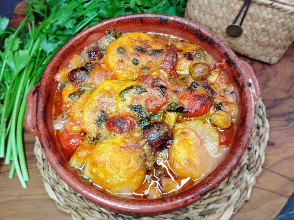 Baccalà a tiestu alla salentina