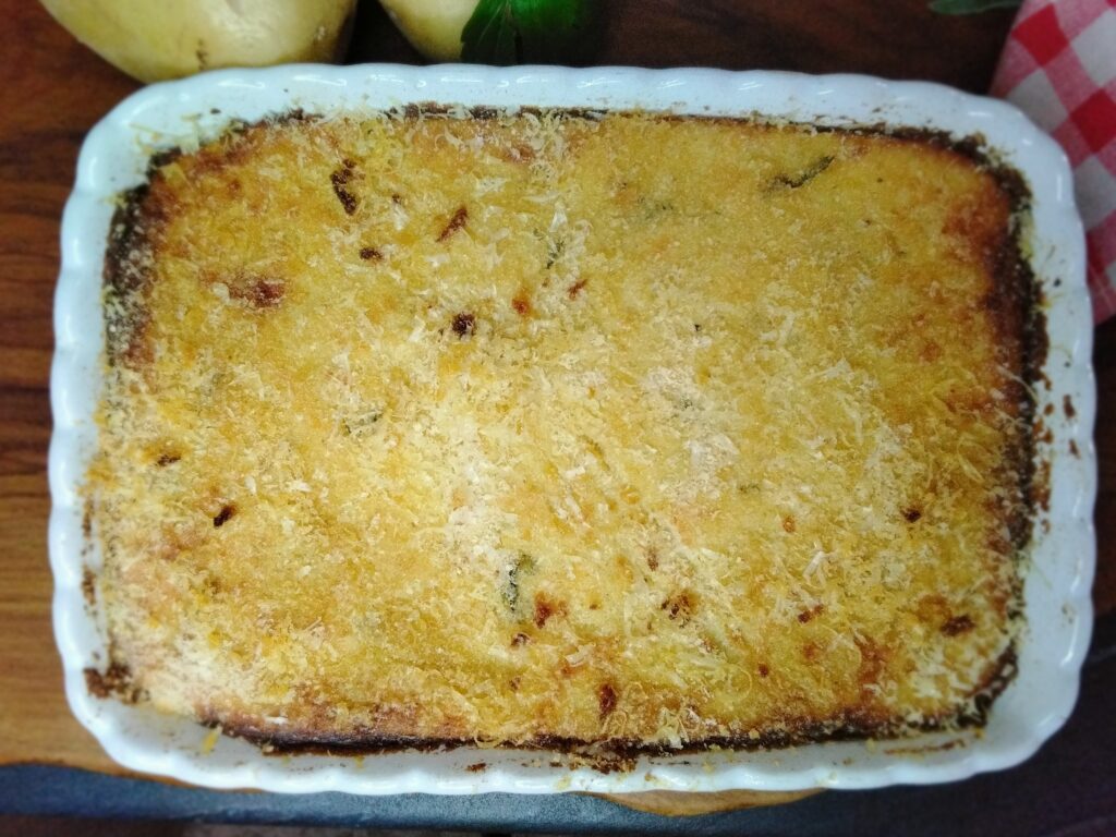 Pizza di patate e cavolfiore