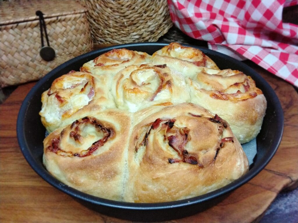 Torta di rose salata