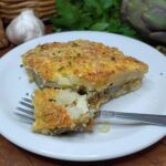Tortino di patate e carciofi