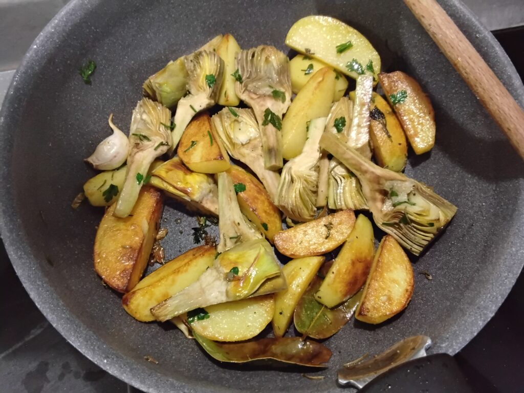 patate e carciofi