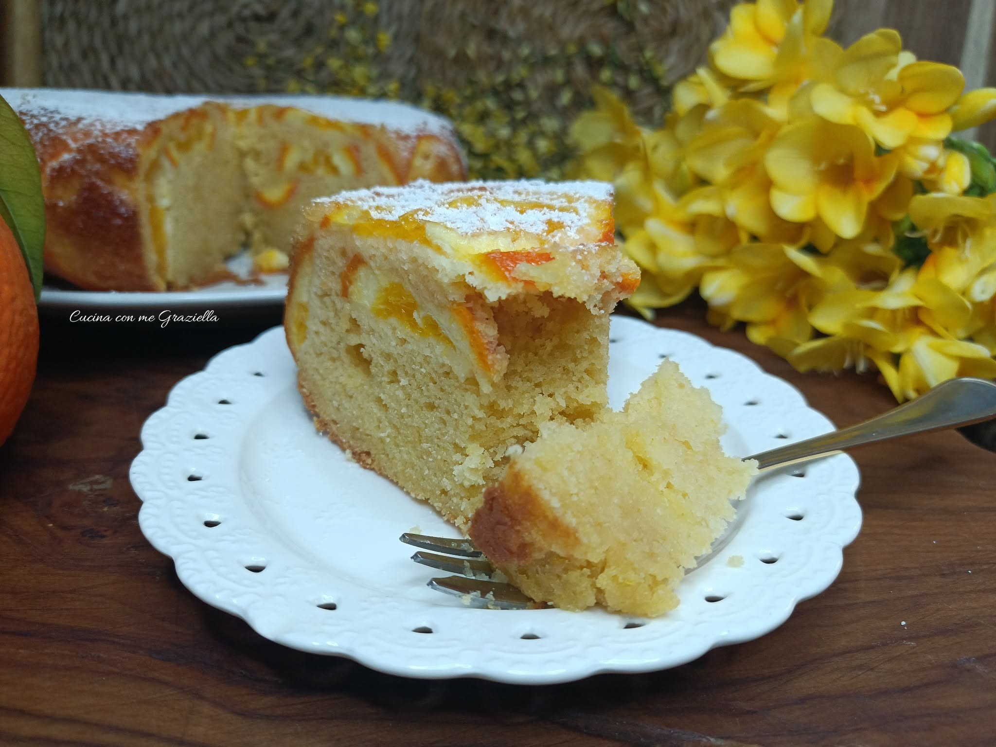 Torta rovesciata alle arance