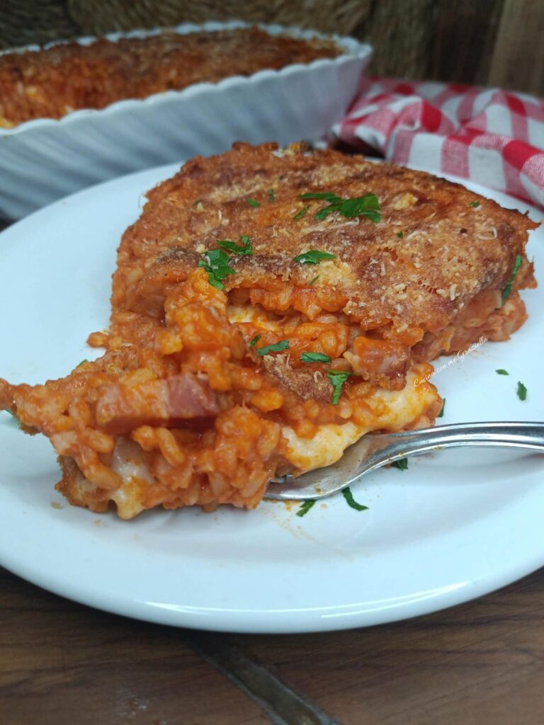 riso al forno all’amatriciana