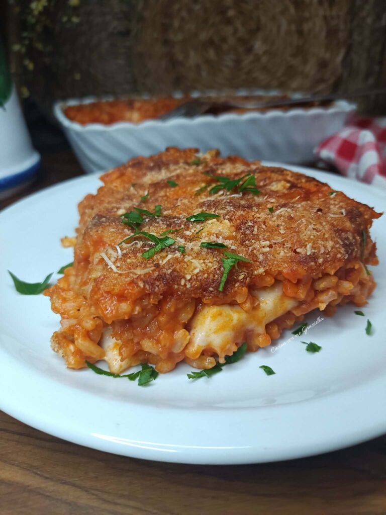 riso al forno all’amatriciana