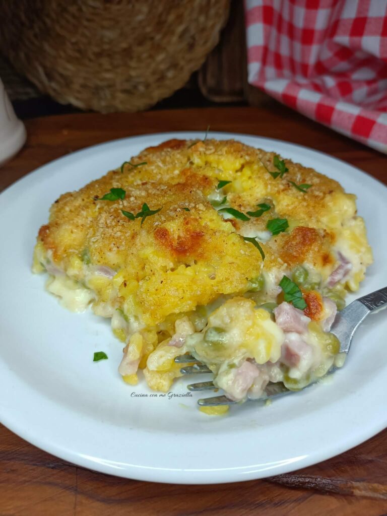 sformato di riso allo zafferano