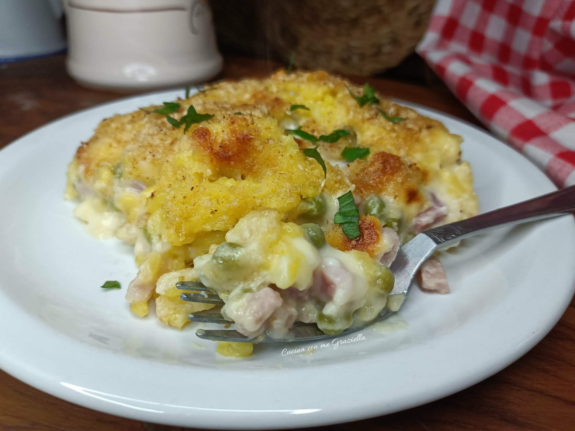 Sformato di riso allo zafferano