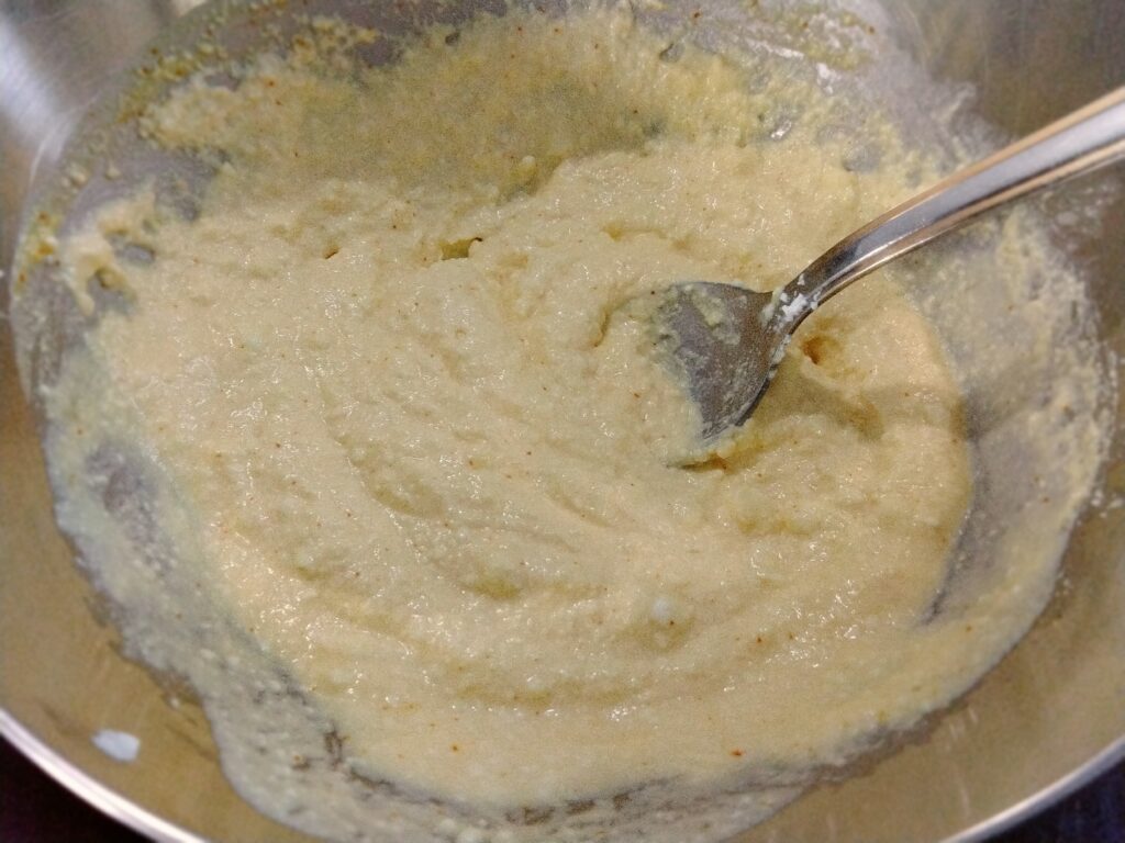 crema di ricotta allo zafferano
