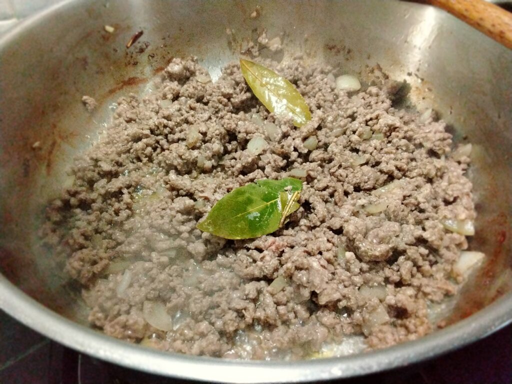 Carne macinata rosolata