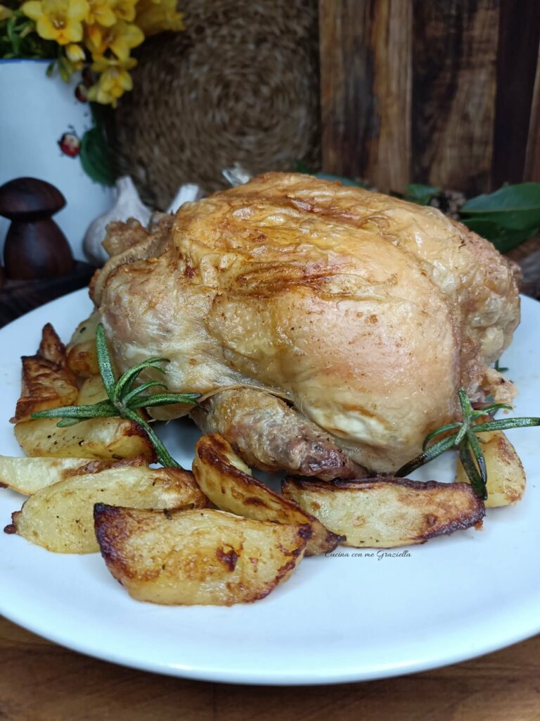 Pollo Arrosto Intero in Friggitrice ad Aria