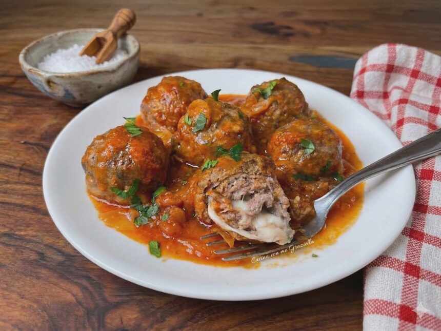 polpette saporite filanti