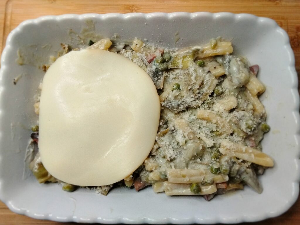 pasta nella pirofila