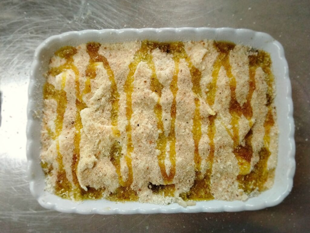 sformato crudo in teglia