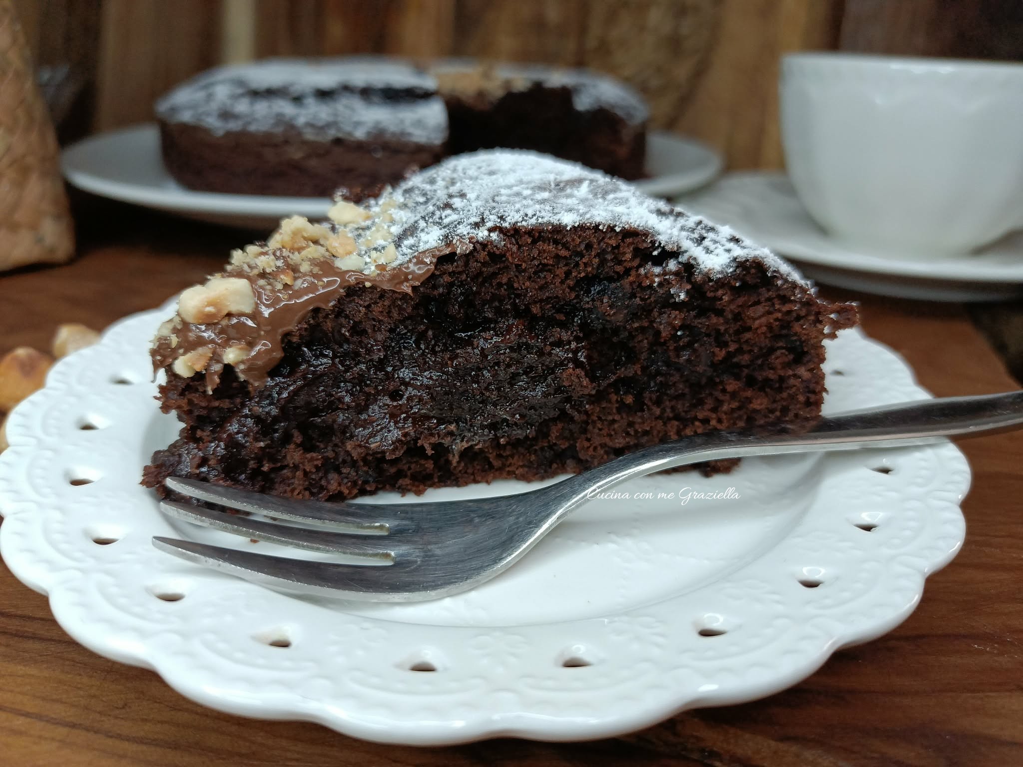 Torta al cioccolato dal cuore morbido