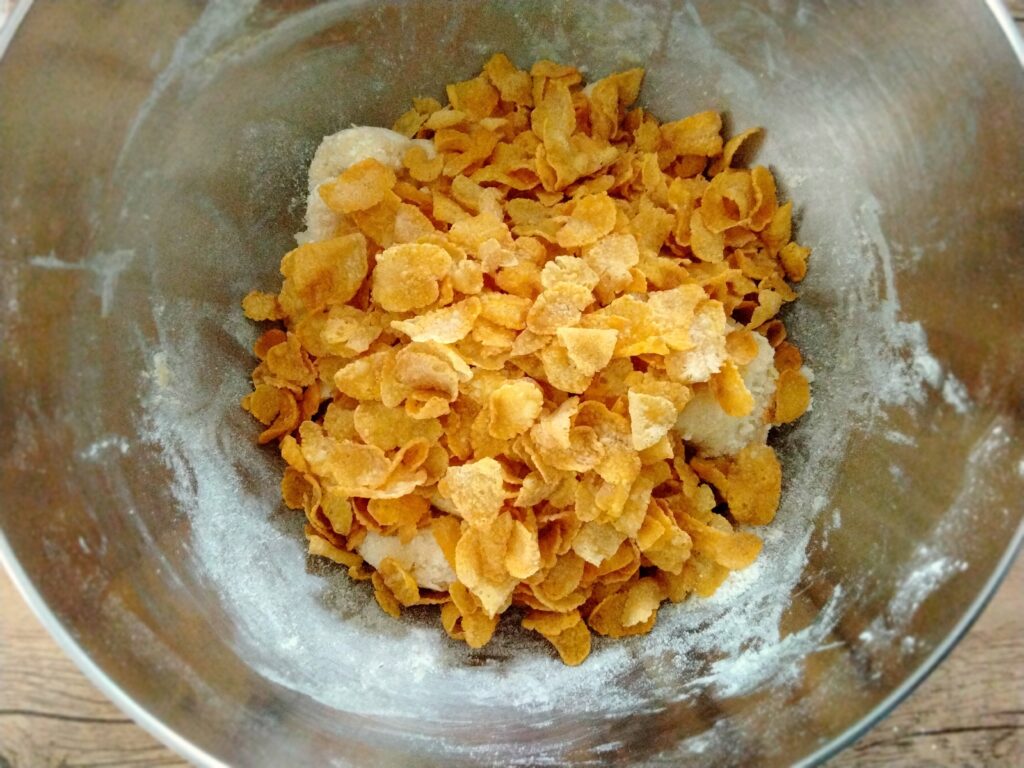 pasta frolla e cornflakes