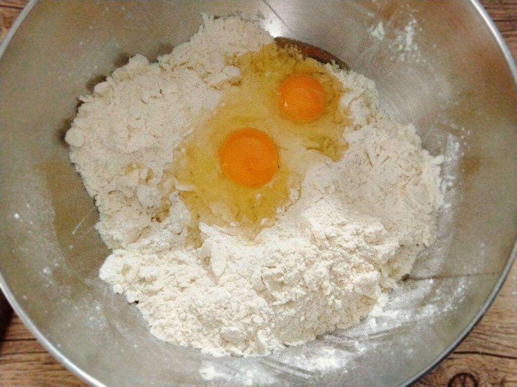 zucchero a velo burro uova