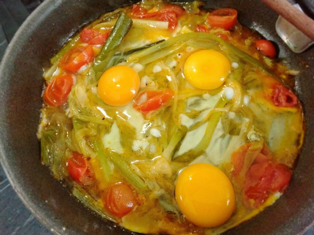 Uova e cipolle sponsali