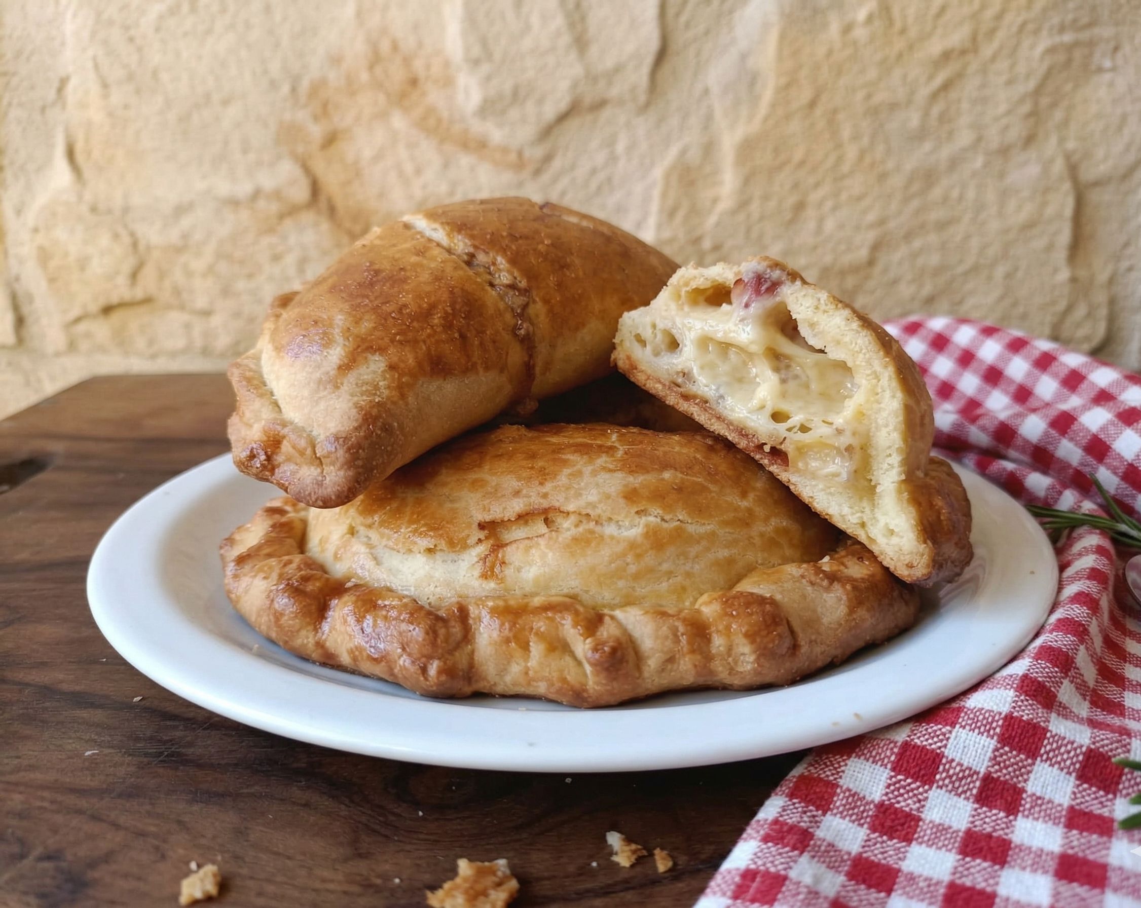 calzoni di pasta matta cacio e uova