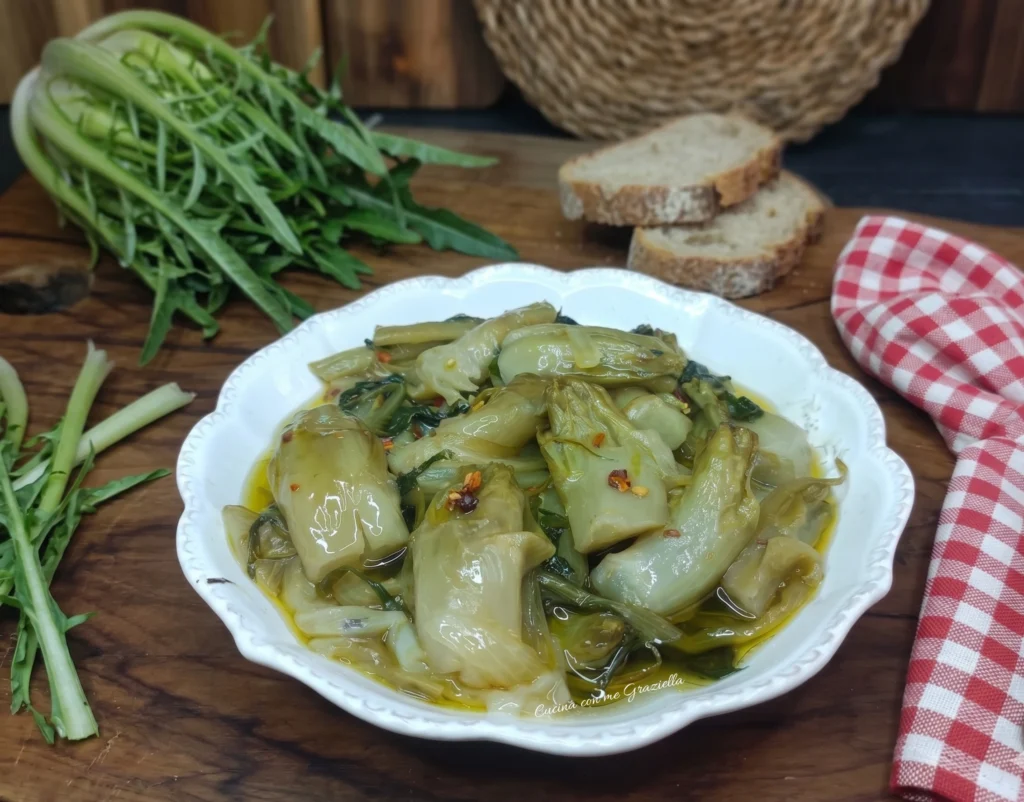 Cicorie “tutte pare” alla salentina