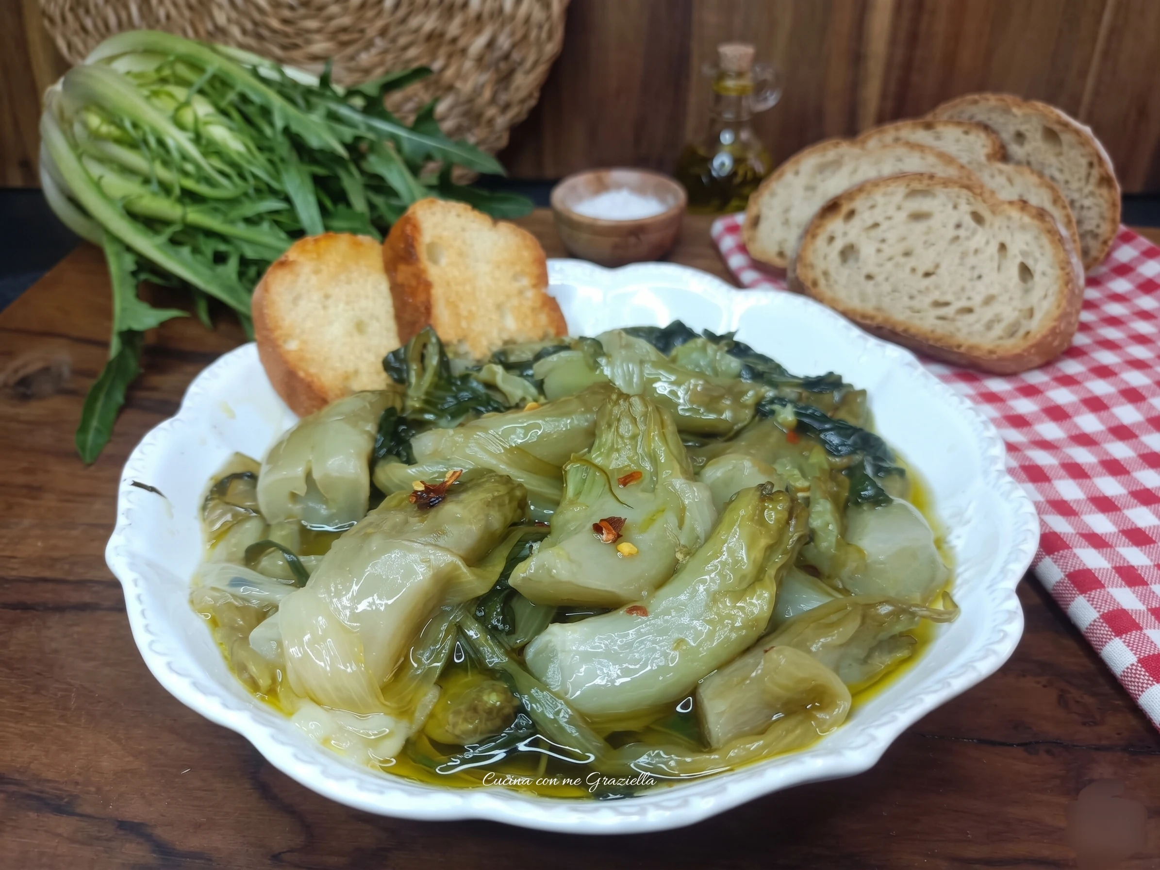 Cicorie tutte pare alla salentina