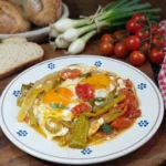 Uova con cipolle sponsali alla salentina