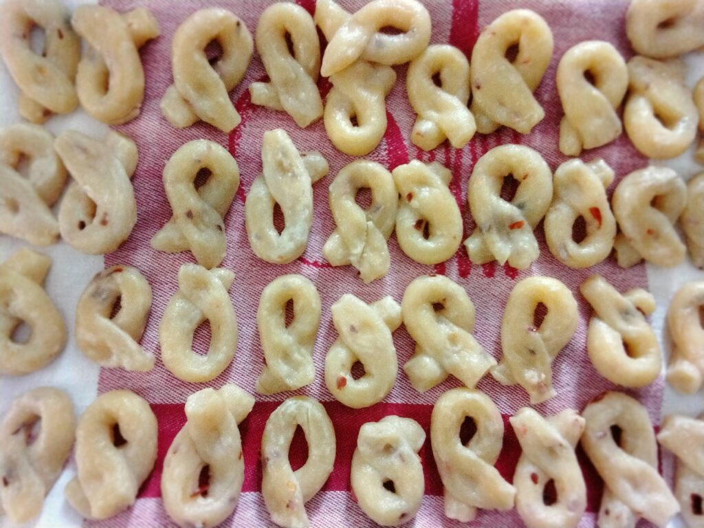 Asciugatura tarallini