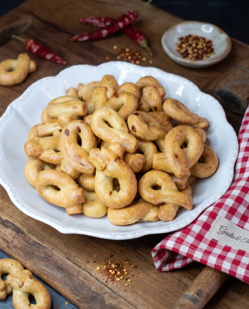 Tarallini pugliesi al peperoncino