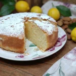 Torta di mandorle al limone