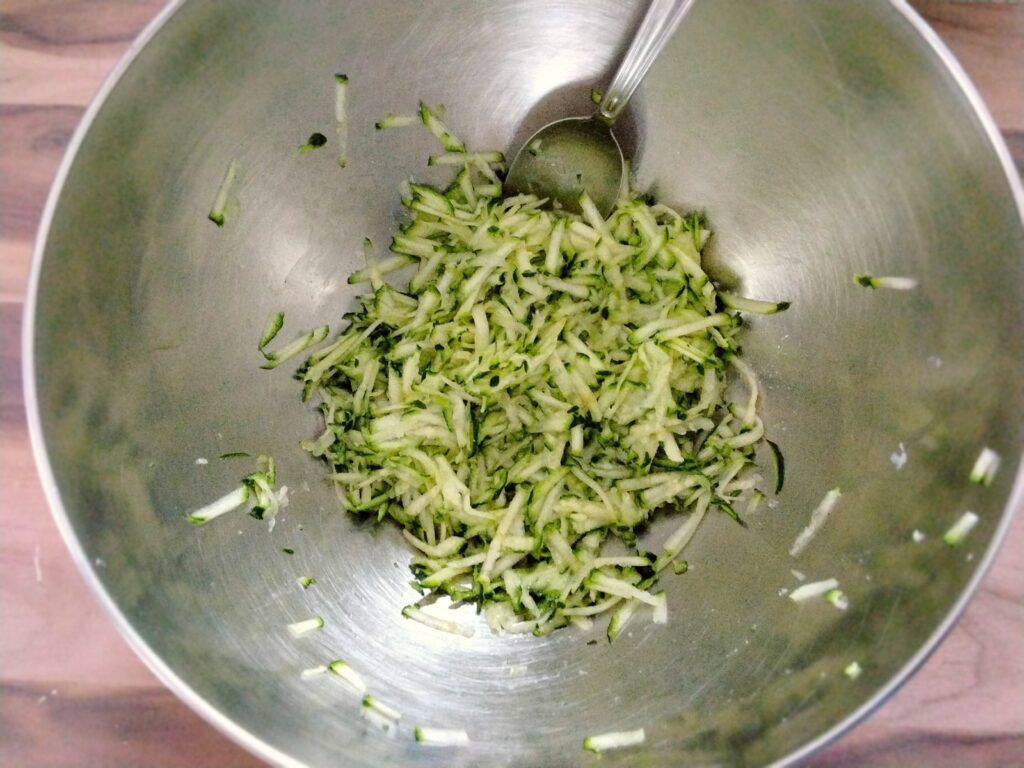 zucchine grattugiate