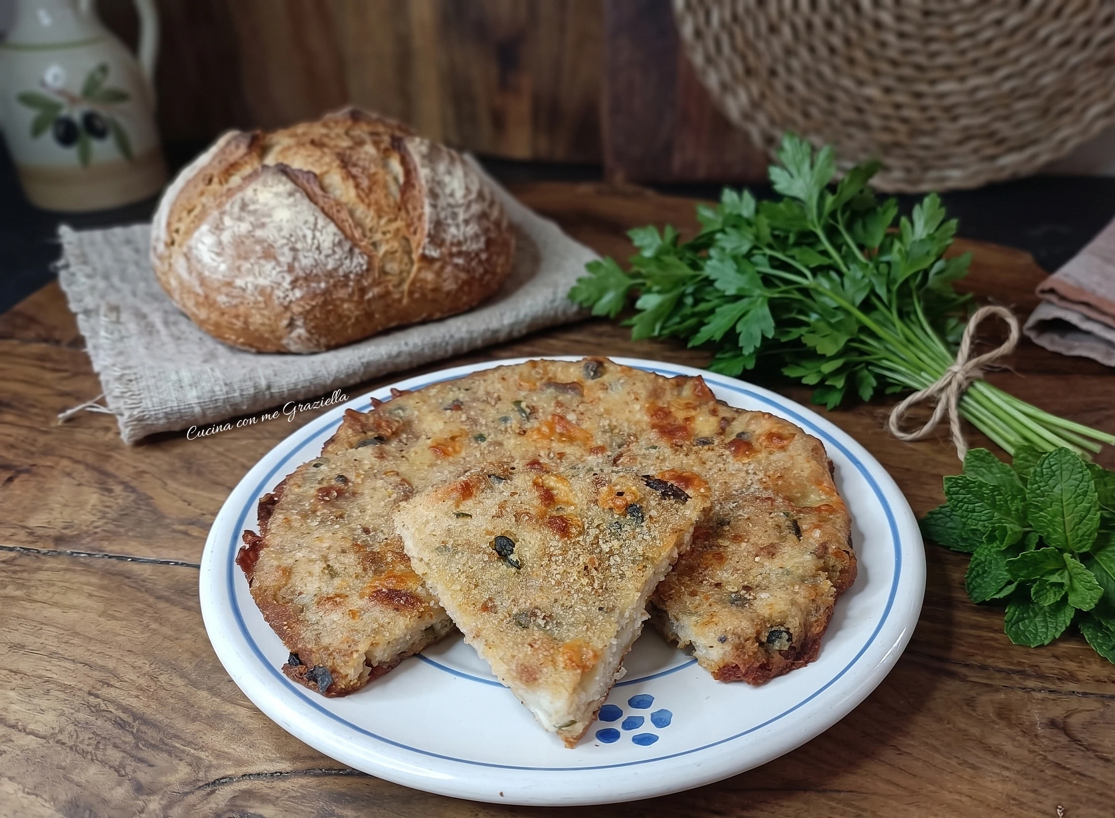 Frittata di pane alla pugliese