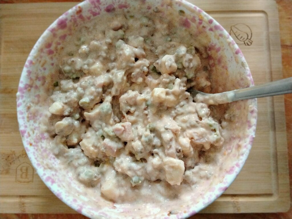 Composto macinato mozzarella e besciamella